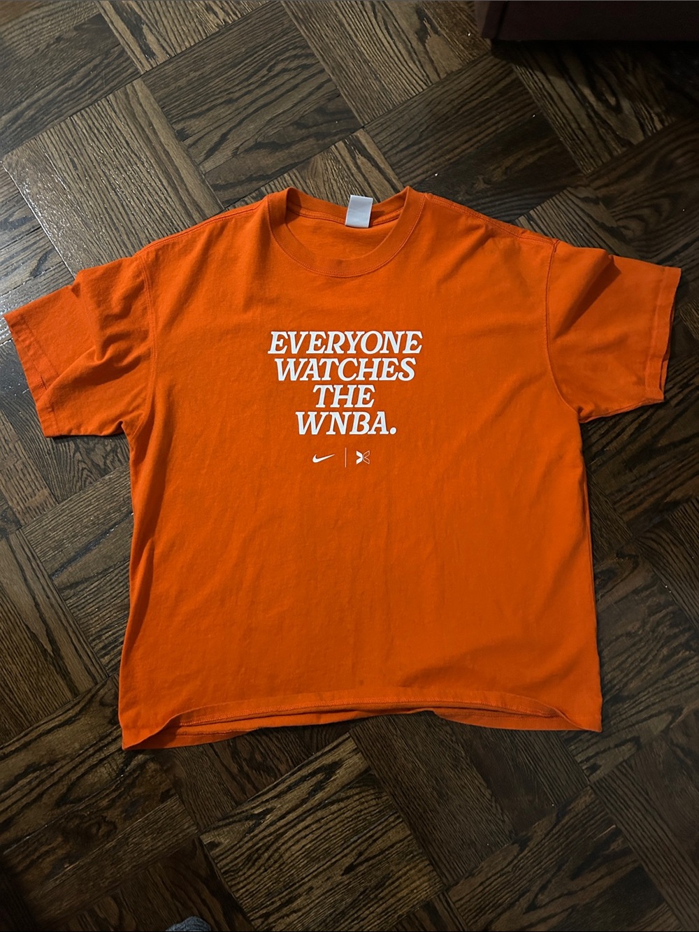 Nike Orange WNBA Graphic Short Sleeve Tee